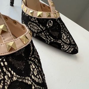 Lace heels